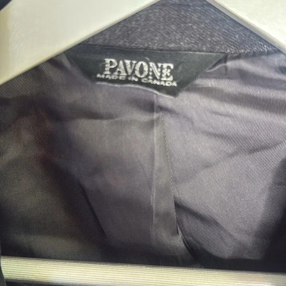 Pavone Men’s Made in Canada 100% Cashmere Soft Jacket Blazer Sz 48 Regular